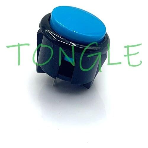 10PCS/LOT 30MM Arcade Push Button Sanwa Style Round Push Button For Arcade DIY Parts Replacement Buttons 6 Color Selection