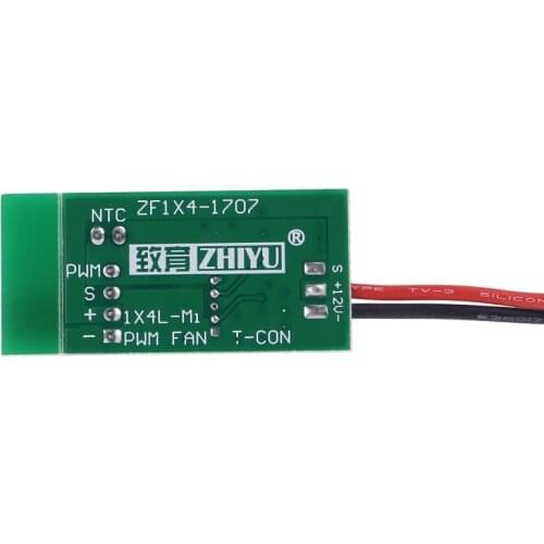 12V PWM 4-Wire Temperature Speed Controller for PC Fan Computer Fan Noise reduce D0AD