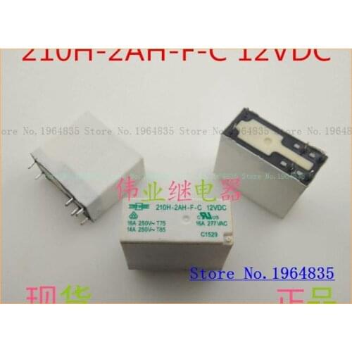 210H-2AH-F-C 12VDC 6 16A