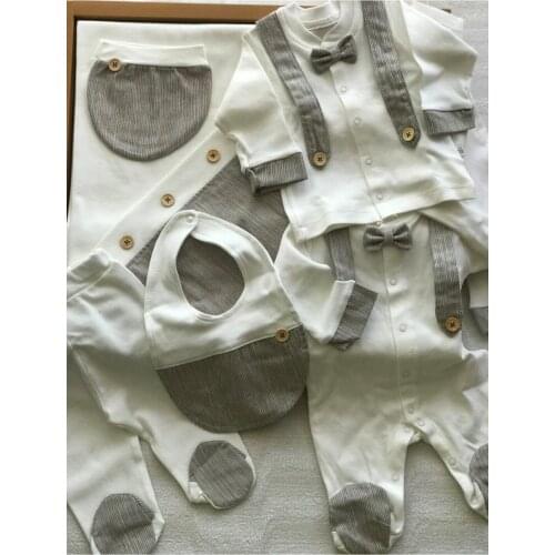 2021 winter Autumn Male Baby New Born Cotton The Zibin set 10 Piece Baby Clothes Gift Bebe Clothes jumpsuit