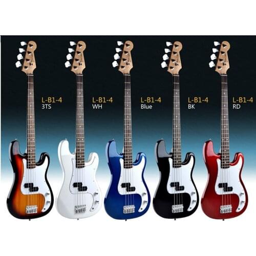 Electric Guitar Concert Electric Bass Maple 4-string Guitar Beginner Musical instrument Gift EGT07