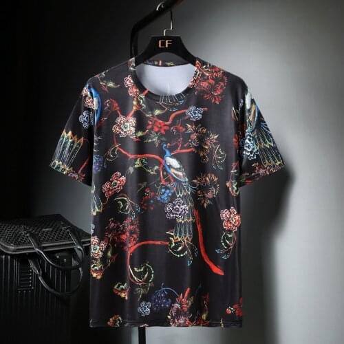2020 New Arrival Fashion High Quality Summer Men Short Sleeve Loose Large Cotton O-neck Casual T Shirt Plus Size XL-10XL