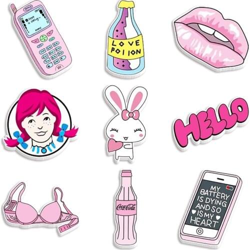 Beautiful Pink Resin for Hair Bows Planar Resin Crafts Custom Resin for DIY Phone Decorations 10pcs/30pcs