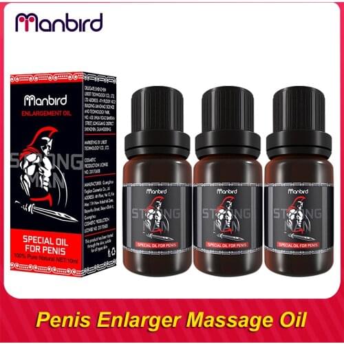Manbird penis enlargement Massage oil 10ml Body Aphrodisiac Men Prevent Premature Ejaculation Health Care male enhancement Gel