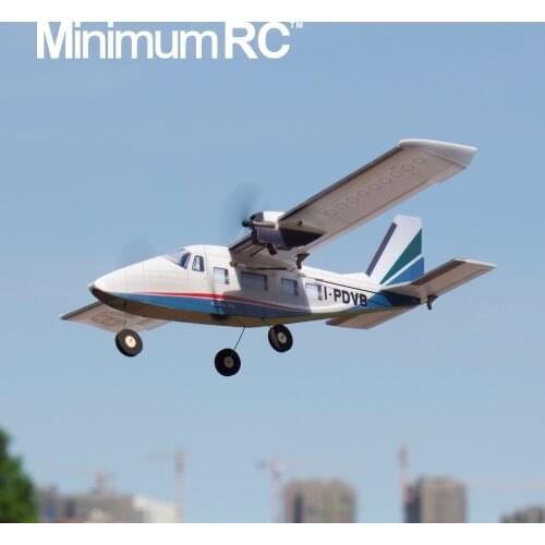 MinimumRC Italy P68 Twin-engine 360mm Wingspan 4 Channel Trainer Fixed-wing RC Airplane Outdoor Toys For Children Kids Gifts