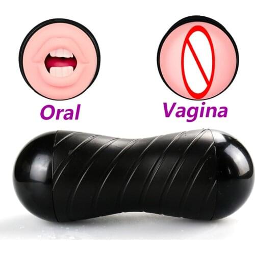 Male Masturbator Realistic Pussy Ass Soft Sex Toys for Adults masturbation Blowjob Double head Sex Products for Men