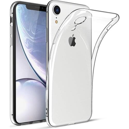 WEFOR Slim Clear Soft TPU Cover For iPhone XS MAX XR FOR iPhone 11 Pro Max (2019) Case Support Wireless Charging for iPhone X/XR