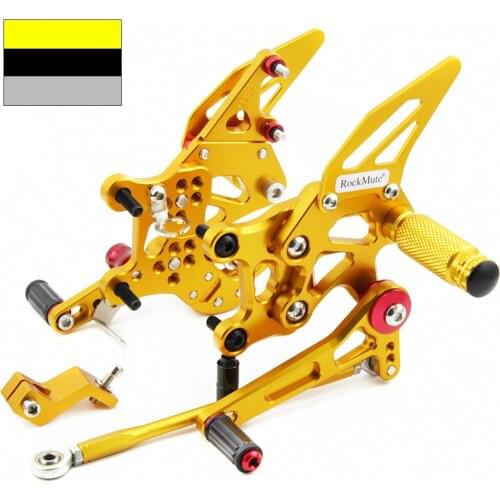 Rear Set Rearsets Foot Peg Rest Footpeg Brake Shift Lever Pedal For APRILIA RSV4 RSV4R FACTORY 09-12 2009 2010 2011 2012