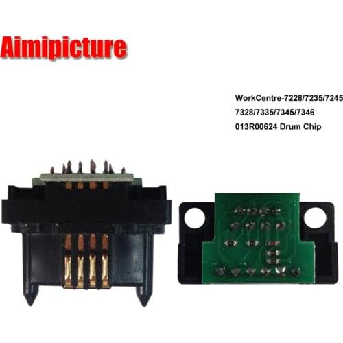 013R00624 Drum Unit Chip For WorkCentre 7228 7235 7245 7328 7335 7345 7346 Imaging Drum Unit Reset Chip 38K 12pcs/lot