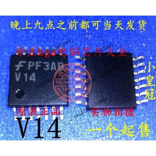 1Pieces New Original 74VHC14MTCX Type V14 TSSOP14 In Stock Real Picture