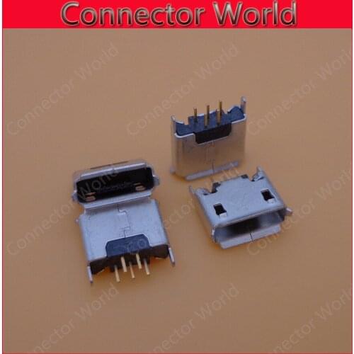 30pcs for JBL Pulse Bluetooth Speaker Type Female 180 degrees 5Pin PCB Soldering jack socket mini micro Connectors charging port