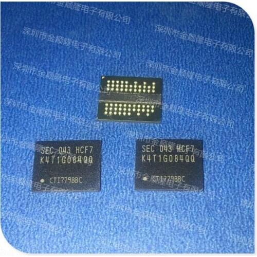 5pieces K4T1G084QQ-HCF7 128MB DDR2 BGA