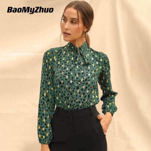 Baomyzhuo Womens Chiffon Blouses