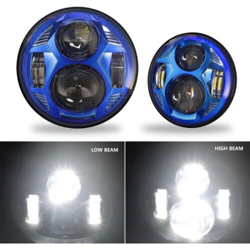 5.75 Inch 51W LED Spider Design Motorcycle Headlight For Harley FXR2, R3, R4 FLSTSB FLSTSC Sporster XL 1200 883 Dyna XL883 FXCW