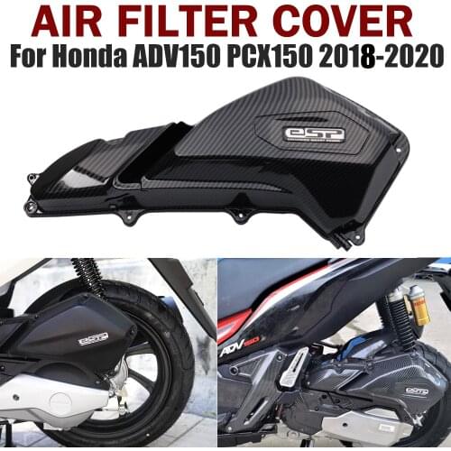 For Honda ADV PCX 150 ADV150 PCX150 2018-2020 Motorcycle Air Filter Cover Air Cleaner Cap Replacement Filter Element Cover Shell