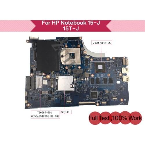 720567-001 720567-501 720567-601 Für HP ENVY15-J 15-J Serie Laptop Motherboard 6050A2548301-MB-A02 GT740M/2GB 100% Voll Getestet