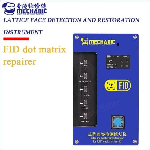 MECHANIC FID Dot matrix detection repair instrument Apple iPhone face alignment reading and writing detection burning IC chip