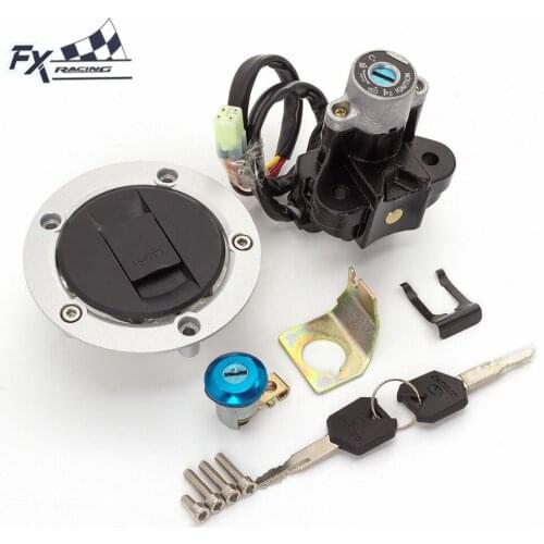 Motorcycle Ignition Gas Cap Fuel Tank Cover Seat Lock key Set For Suzuki SV650 2003 - 2011 2004 2005 2006 2007 2008 2009 2010