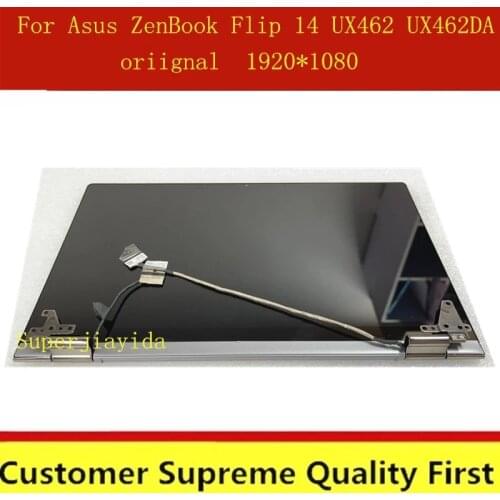 14.4'' inch Assembly For Asus ZenBook Flip 14 UX462 UX462DA Laptop LCD Panel Touch Screen assembly