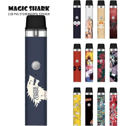 2.5D PVC Full Skin Tape Sticker Case Film for Vaporesso Xros Joker Naruto Flower Sexy Girl