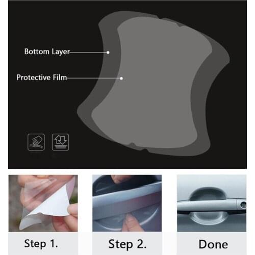 5Pcs/Set Transparent Car Handle Protective Film for Mazda 2 3 5 6 CX-3 CX-4 CX-5 CX5 CX-7 CX-8 CX-9 Atenza Axela