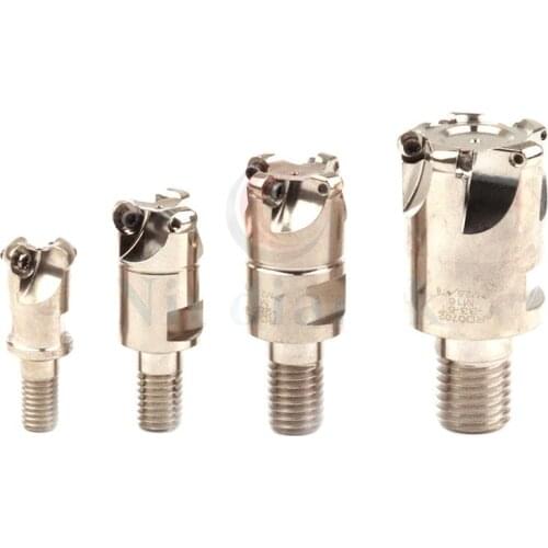 1pc RD0702 Tungsten steel Super wear-resistant lock tooth milling cutter head Efficient milling Suitable for RDMW0702 CNC insert