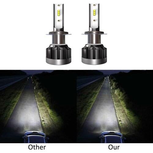 2pcs/set H7 LED Headlight Kit 40W 4000LM Single Beam Bulbs 6000K High Power 9-36V for Car Truck SUV Xenon Car Headlight Bulbs
