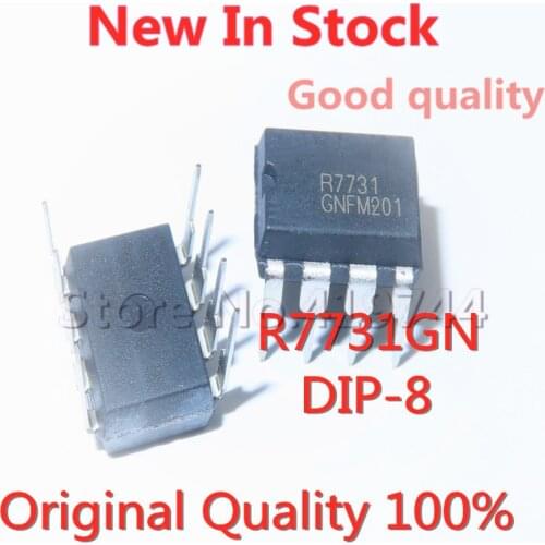 5PCS/LOT R7731 R7731GN DIP-8 Power Management IC In Stock NEW original IC