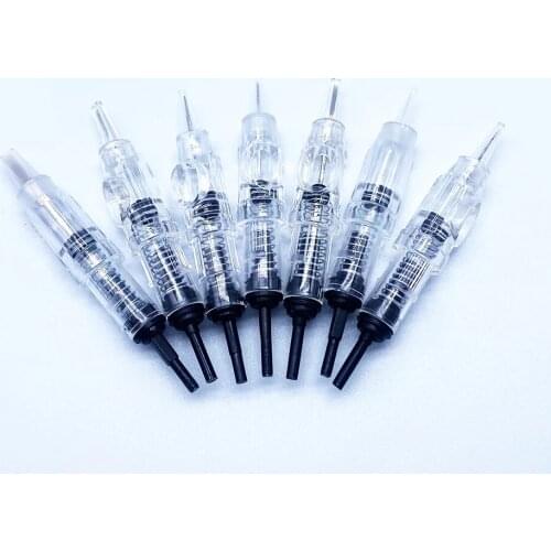 50pcs Easy Click Needles 1RL 3RL 5RL 3F 5F 7F Universsal for Kit Dermografo Machine Durable Permanent Makeup Cartridge Needles