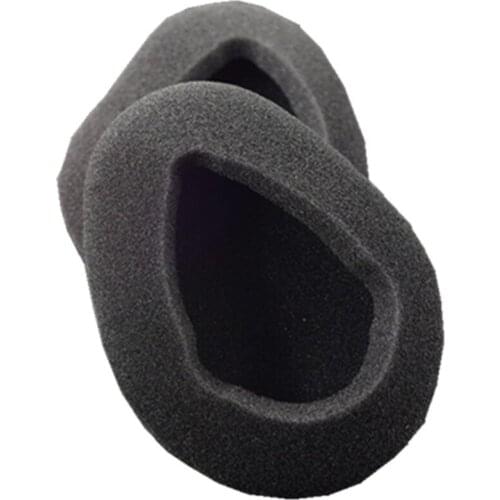 6 Pcs Foam Earpads fits Infrared Wireless Headphones in GM For Toyota Nissan Honda Automobile Entertainment DVD Player Systems