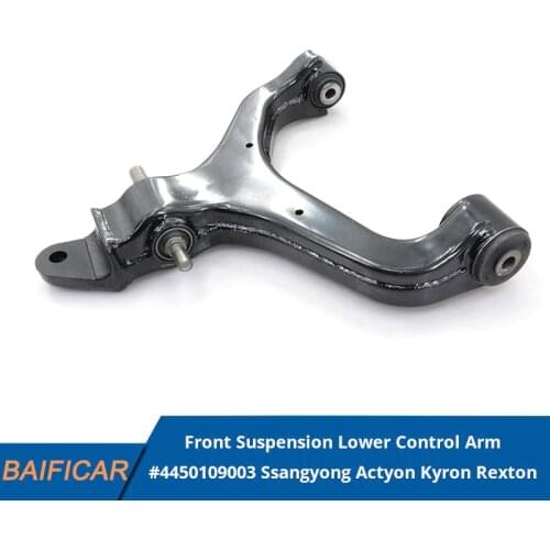 Baificar Brand New Genuine Front Suspension Lower Control Arm 4450109003 4450209003 For Ssangyong Actyon Kyron Rexton