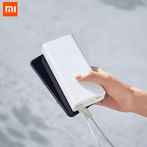 Original Xiaomi Mi Power Bank 30000mAh 18W Two-way Quick Charger Type-C 30000 mAh Fast Charge for iPhone Samsung