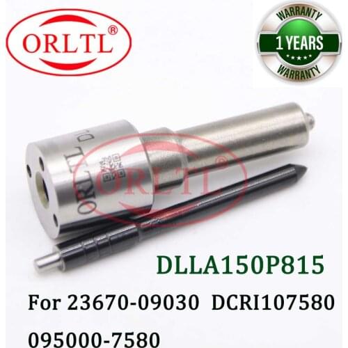 ORLTL CR Diesel Spray Nozzle DLLA150P815 (093400-8150) Fuel Spray Nozzle DLLA 150 P 815 For 095000-7580 095000-7581 23670-09030