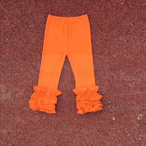 Red Girls Triple Ruffle pants Ruffle Leggings for toddler girls Baby pant with 3 ruffles Toddler ruffled pants