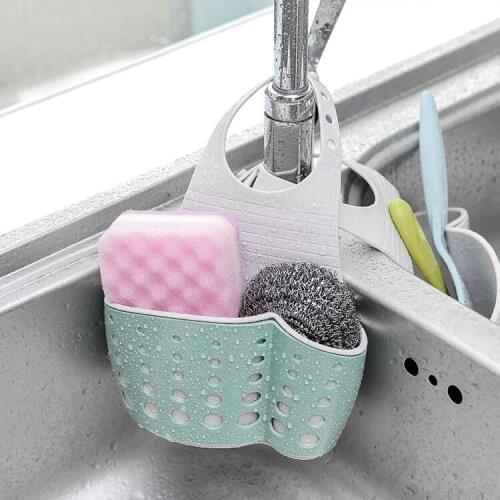 Sink Shelf Soap Sponge Drain Rack Bathroom Holder Kitchen Storage Suction Cup Kitchen Organizer Sink kitchen Accessories Wash