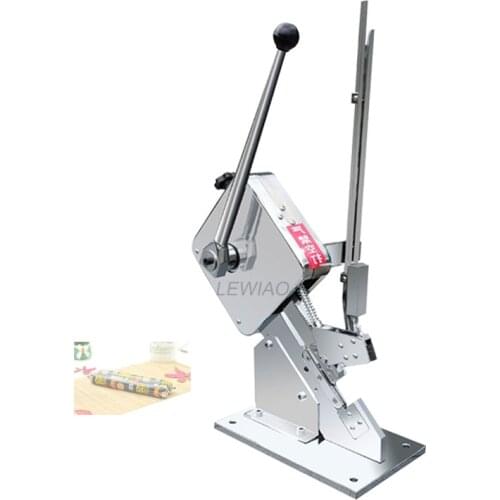 Supermarket Manual 2 Buckle Ham Sausage Mushroom Bags Sealing Machine Hand Press Fruit Mesh Food Bag U Clipper Clipping Machin