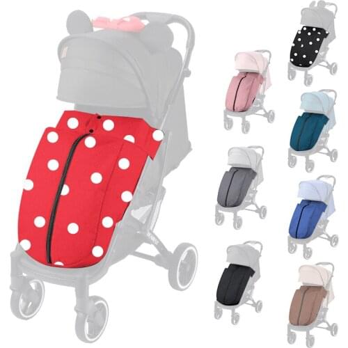 Textile footmuff for baby car trolley pram winproof foot cape carriage socks leg cover heat preservation stroller accessories