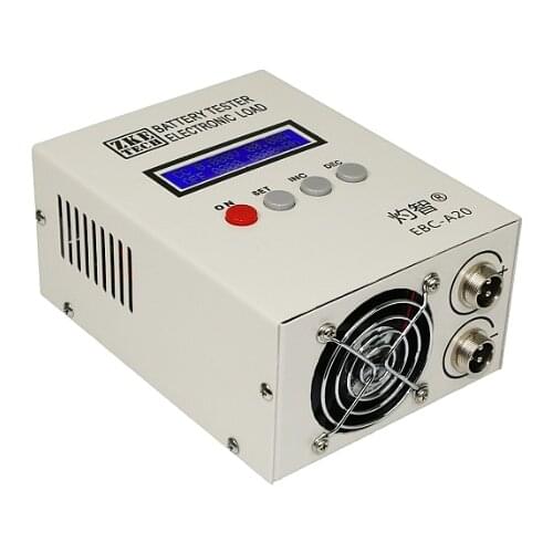 EBC-A20 Battery Capacity Tester Lead Acid Lithium Iron Lithium Ternary Charge / Discharge Meter 5A Charge 20A Discharge