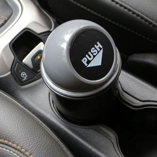 Foal Burning Car Trash Can Garbage Dust Door Storage Barrel for Peugeot 206 207 208 301 307 308 407 408 508 2008 3008 4008 RZC