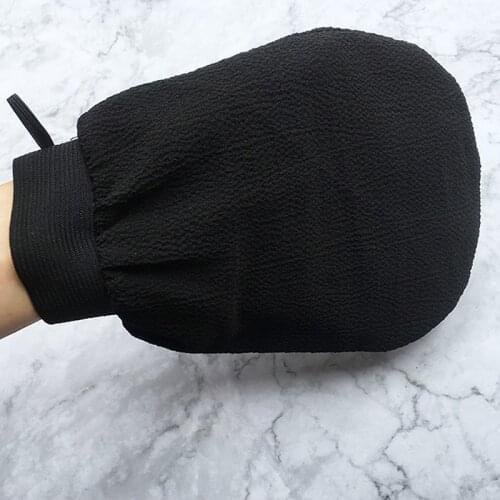1 Piece Double Sided Hammam Scrub Mitt Magic Peeling Glove Exfoliating Tan Removal Mitt