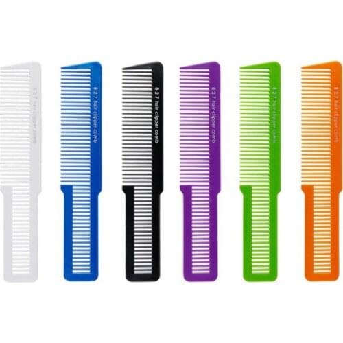 1pc Pro Salon Hairdressing Plastic Hair Clipper Comb Design Durable Salon Hair Trimming Hair Clip Hairdressing Tool