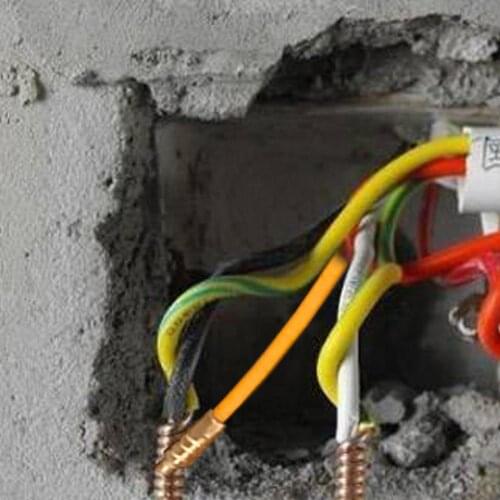 10 PCS Fiberglass Wire Cable Running Rods Fish Pulling Wire Holder Kit Wall Tool Electrical Wire Cable Pulling 33cm Diameter 4mm