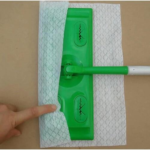 100pcs Disposable Electrostatic Dust Removal Mop Paper Home Kitchen Cleaning Cloth Wet And Dry Electrostatic Dust Mop Paper