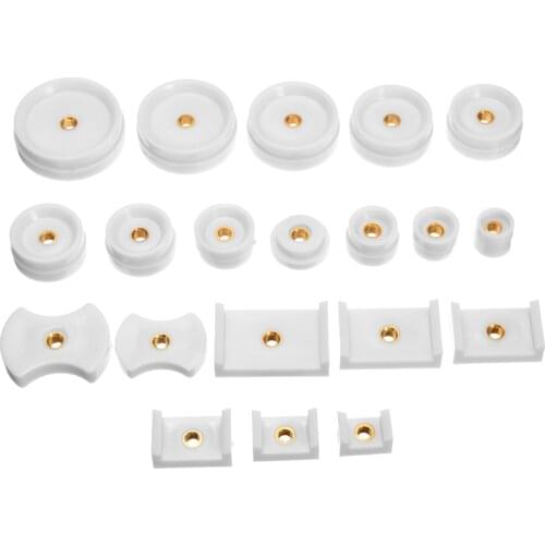 20Pcs Watch Back Press Fitting Dies Repair Kit Round Rectangular Watches Repair Kit For Watchmaker Tools