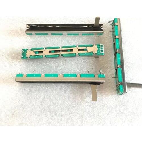 4pcs For Yamaha Stereo fader MG12/4 16/4 Straight Slide Potentiometer MG166CX-USB A20K A203 Sliding Rheostat