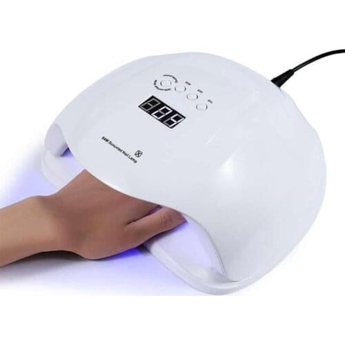 54W UV Light Nail Dryer Varnish Curing Machine Nail Art Tools Mini Nail Dryer