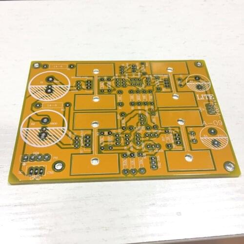 Free ship LITE A-09 parallel power supply board PCB + 7V ~ + 70V adjustable
