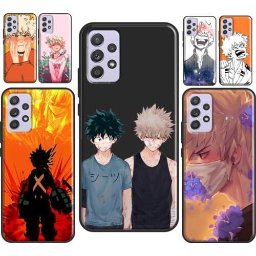 Bakudeku My hero Academia Case For Samsung A12 A32 A42 A52 A72 A11 A31 A41 A51 A71 A21S A20e M31S A10 A40 A50 A70