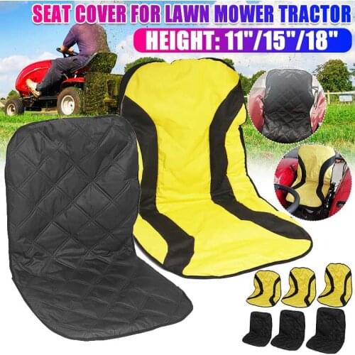 11"/15"/18" Height Tractor Seat Cover Shield 600D Tractor Seat Cushion Cover For John Deere Lawn Mower Tractor Accessories