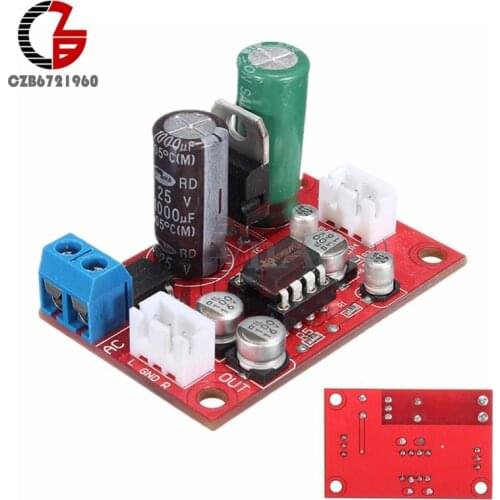DC 9-24V AC 8-16V NE5532 Audio OP AMP Microphone Preamps Pre-Amplifier Board DIY Module